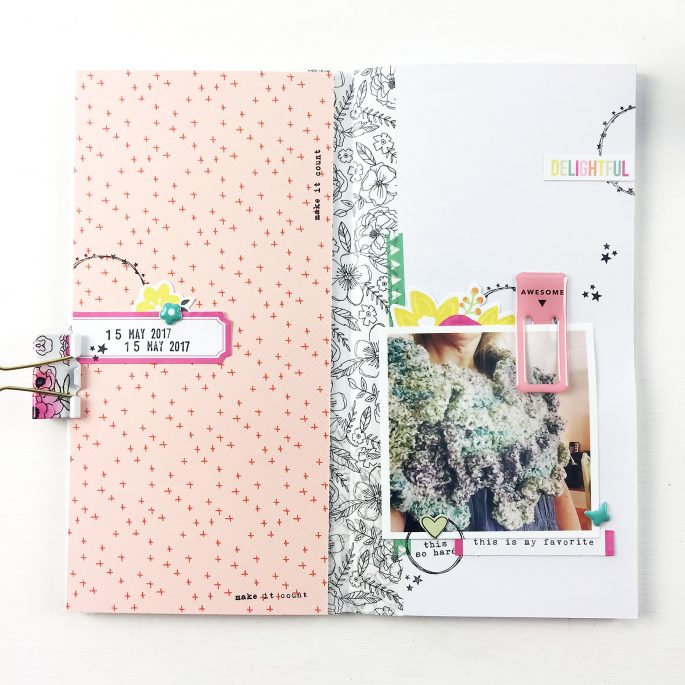 Larkindesign Traveler's Notebook | Favorite Things ft Gossamer Blue