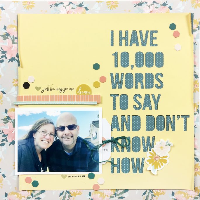 10000 Words Digital Cut File