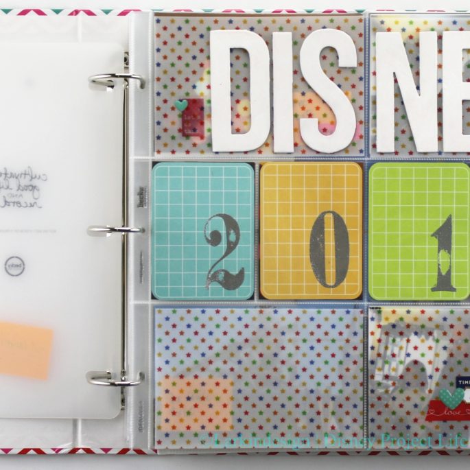 Larkindesign Disney Album Introduction Layout