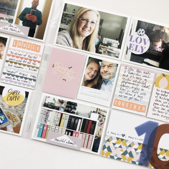 Larkindesign 2019 Project Life Weeks 09 and 10 | Studio Calico Documenter Lucky Charm