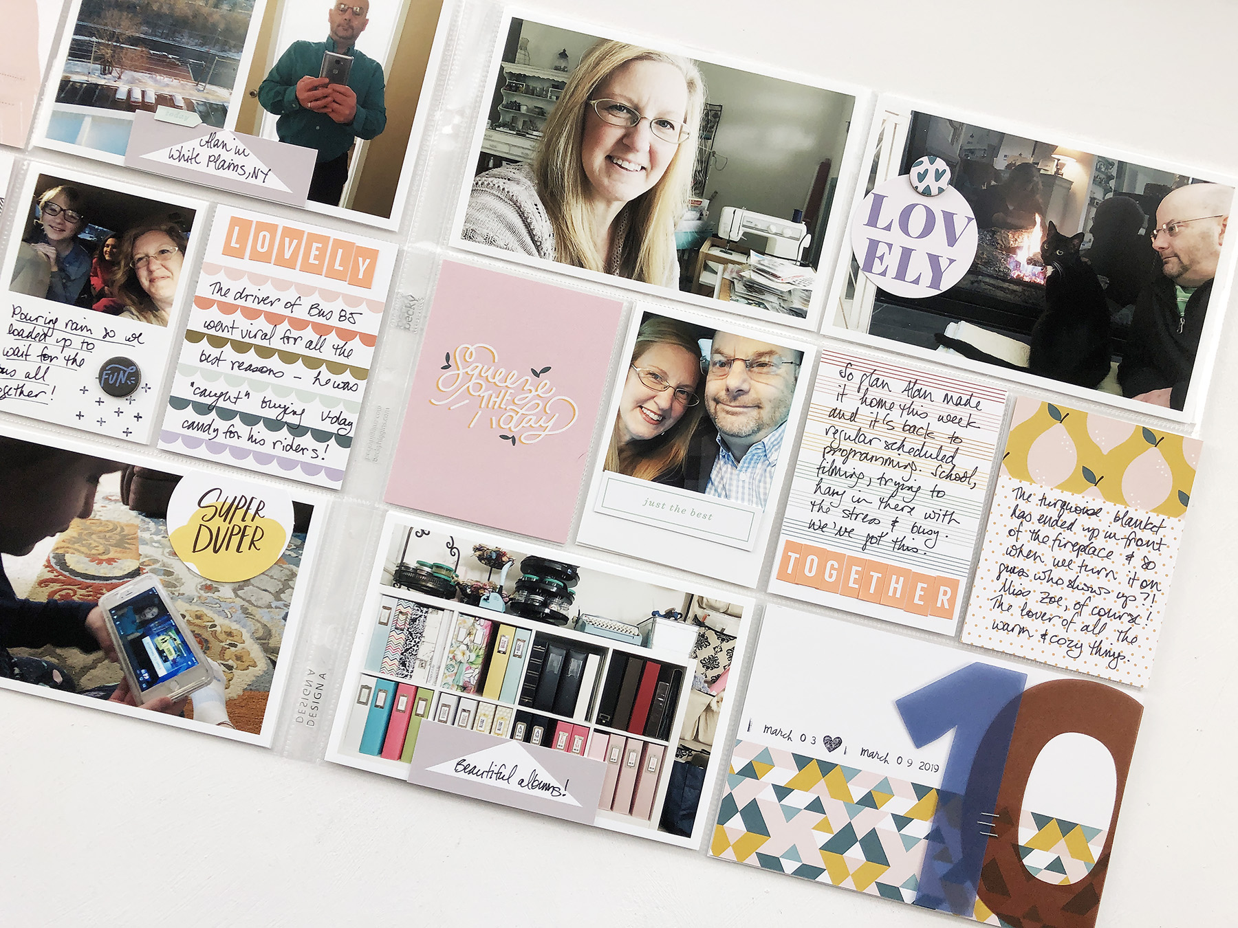 Larkindesign 2019 Project Life Weeks 09 and 10 | Studio Calico Documenter Lucky Charm