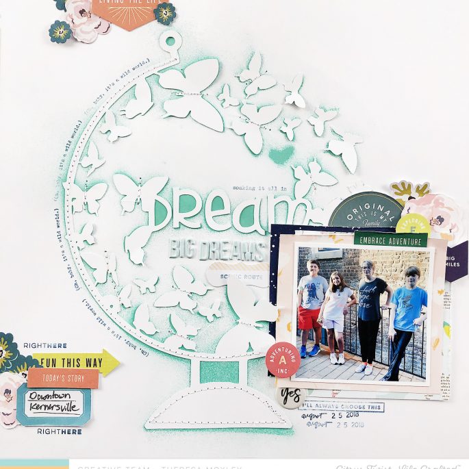 Larkindesign Blog Hop For Citrus Twist | Dream Big Dreams