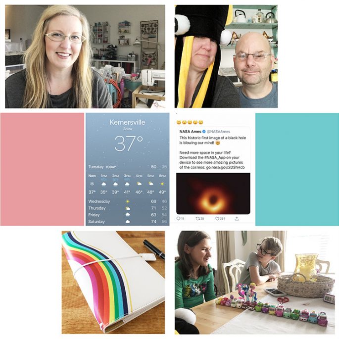 Larkindesign ***Print To Pocket Action No 01*** 2019 Project Life Weeks 14 and 15