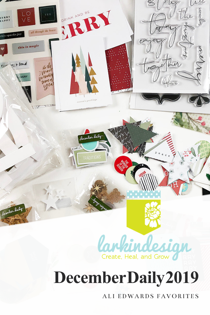 Larkindesign December Daily 2019 My Personal Ali Edwards Favorites