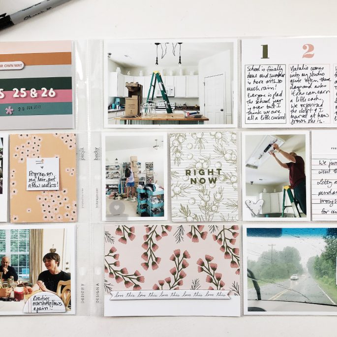 Larkindesign Project Life 2019 | Weeks 25 and 26 ft. Studio Calico