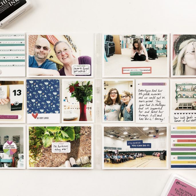 Larkindesign Project Life 2019 May Monthly ft Elles Studio Kits