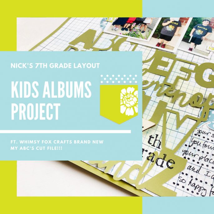 Kids Albums Project | Nicks First Day Of Seventh Grade