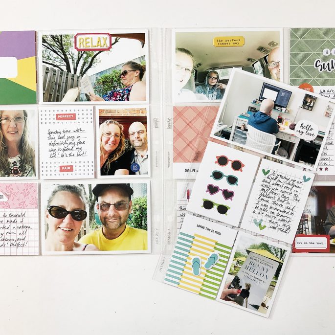 Larkindesign Project Life 2019 July Monthly ft Elle's Studio