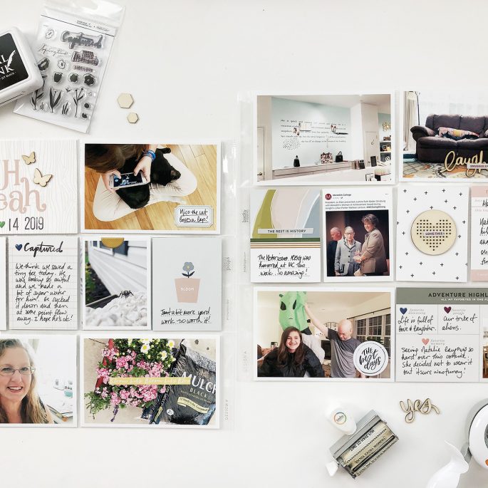 Larkindesign Project Life 2019 | September Bi Monthly Layout 02 ft Studio Calico