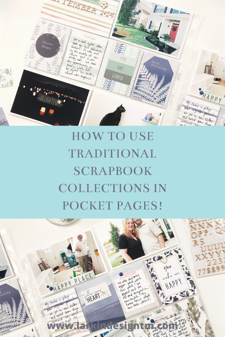 Larkindesign Using Tradition Products In Project Life 2019 | September Bi Monthly Layout 01