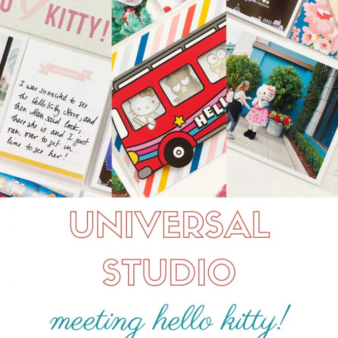 Larkindesign Disney 2020 Album | Documenting Universal | Meeting Hello Kitty