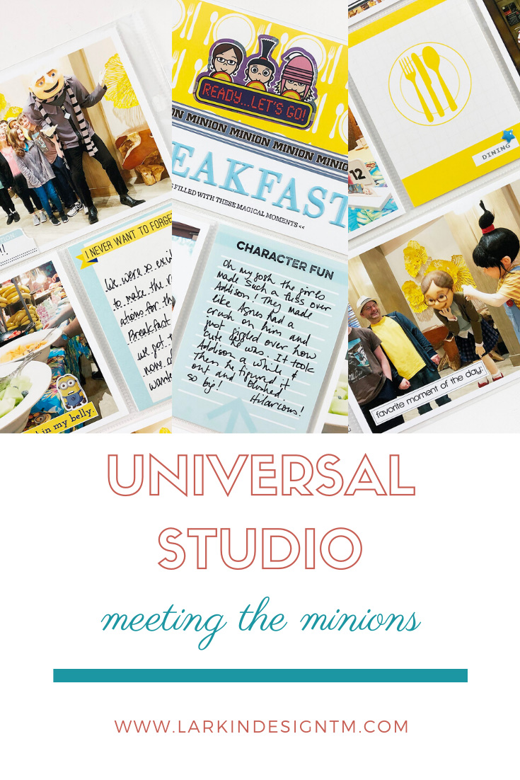 Larkindesign Disney 2020 Album | Documenting Universal | Breakfast With The Minions