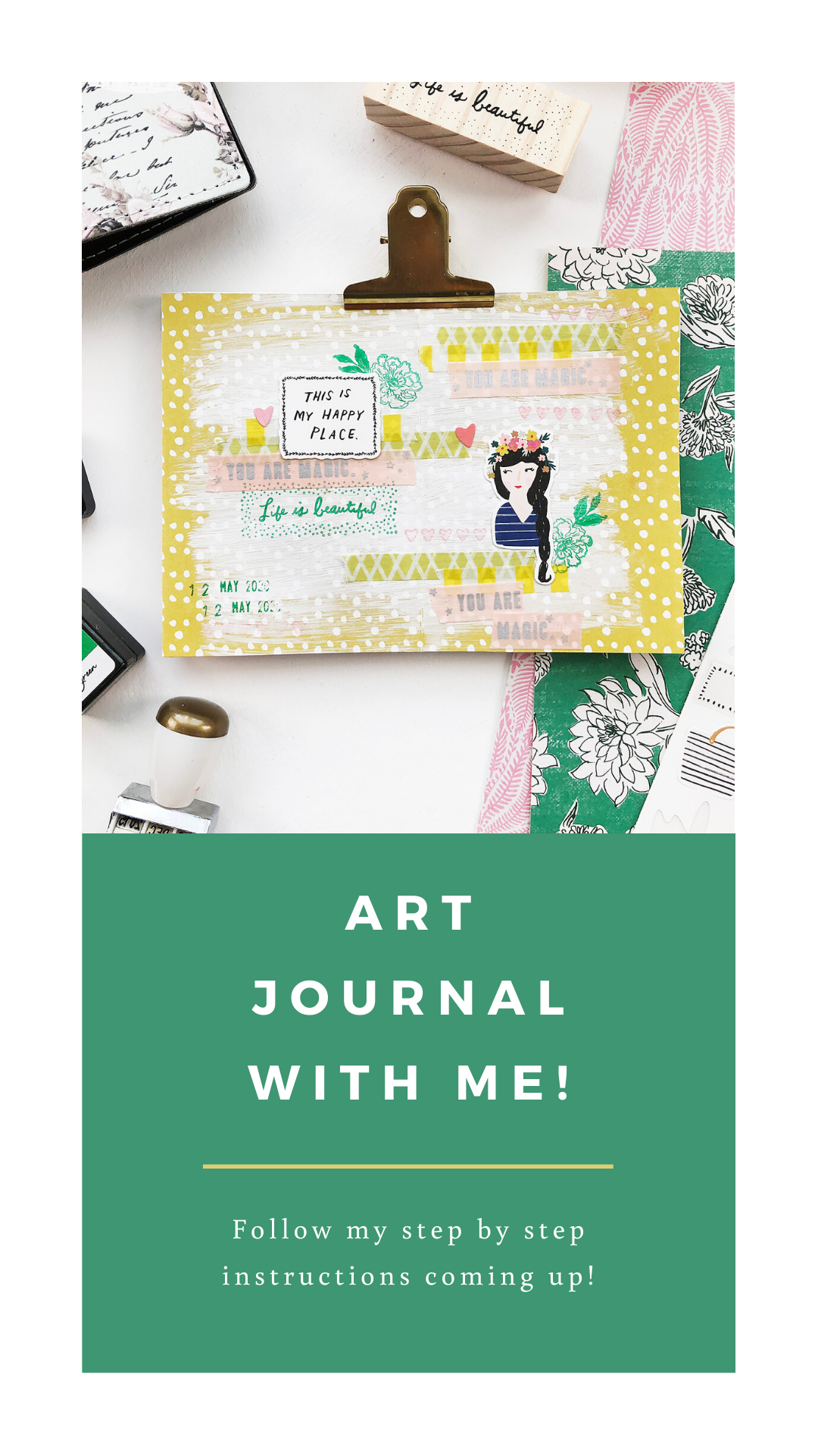 Larkindesign Art Journal With Me Volume 05 | Life Is Beautiful