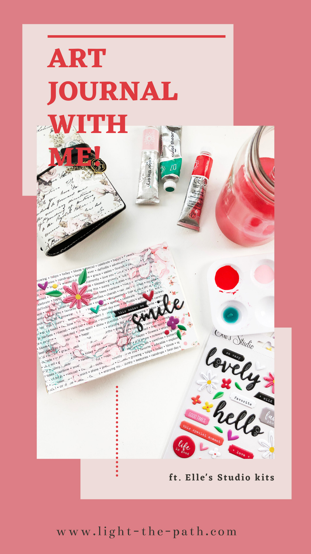 Larkindesign Art Journal With Me | Volume 05 This Makes Me Smile