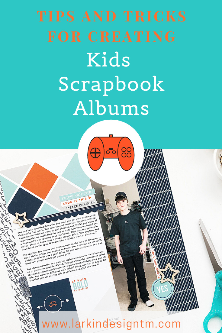 Larkindesign Kids Albums Project | Addison Edition | First Job