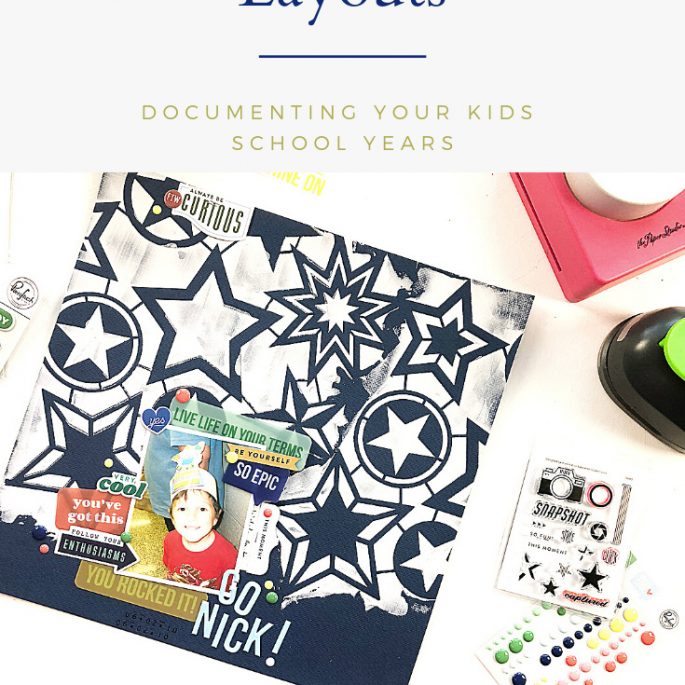 Kids Scrapbook Albums Project | Nick's Last Day of First Grade
