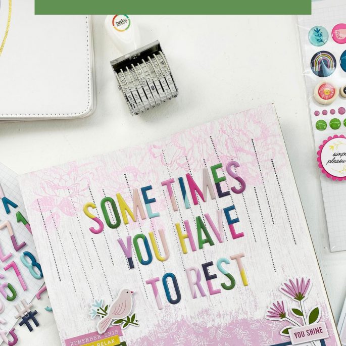 Light The Path Art Journal With Me Vol 06 | You Have To Rest