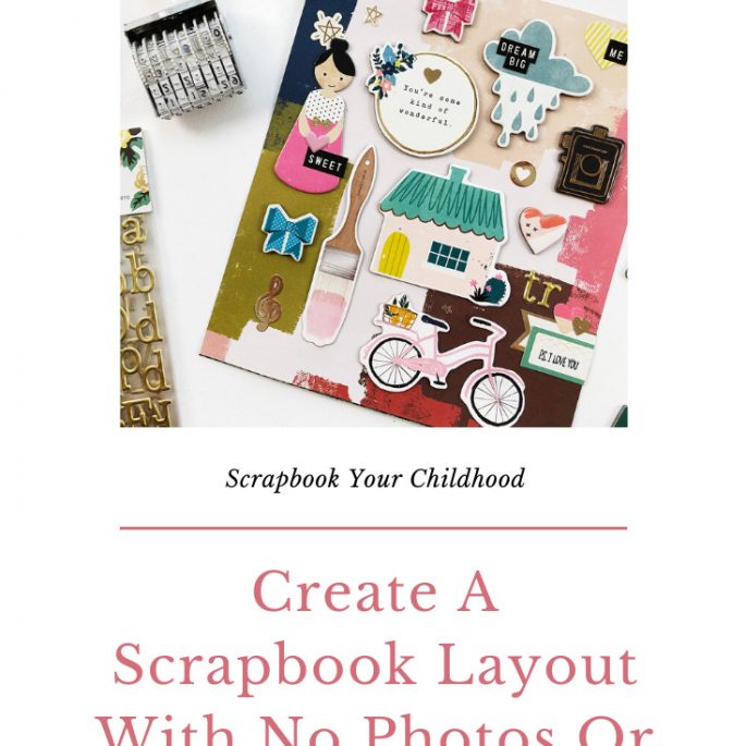 How To Create A Layout With No Photos Or Words!