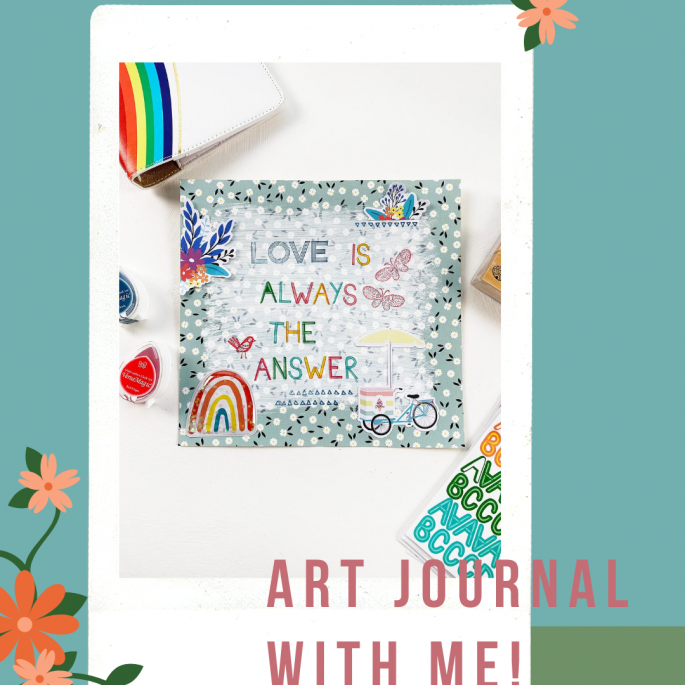 Light The Path Art Journal With Me | Love Is Always The Answer