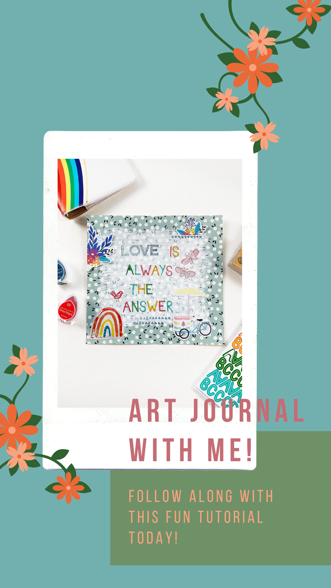 Light The Path Art Journal With Me | Love Is Always The Answer