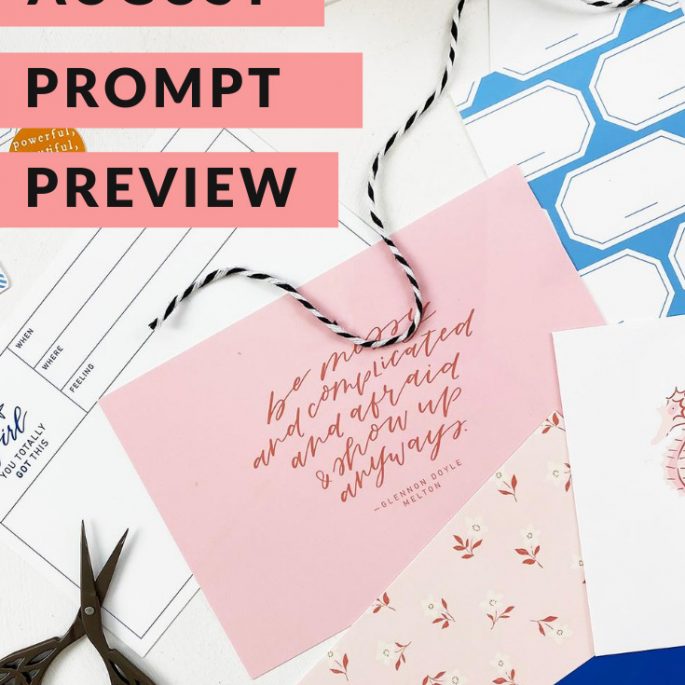 Light The Path August 2020 Prompt Previews