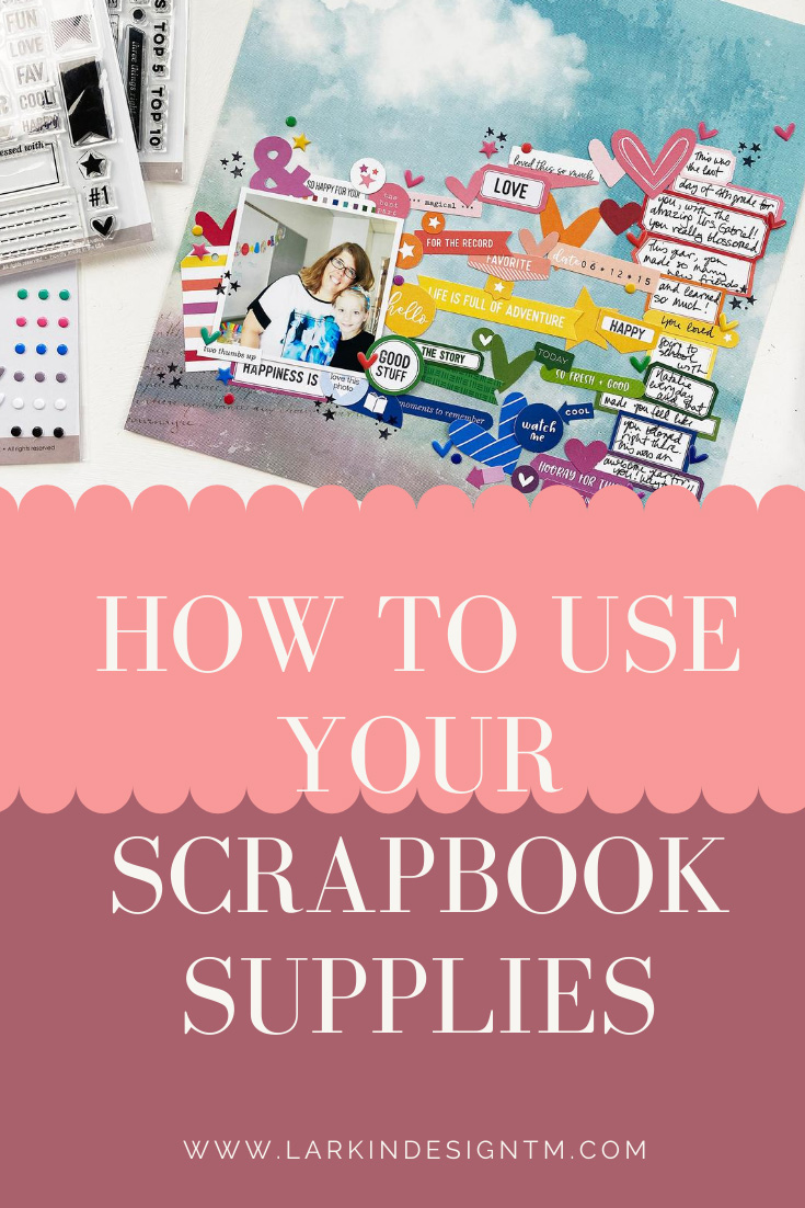 Larkindesign Scrapbook Your Kids | Embelynn's Last Day of 4th Grade