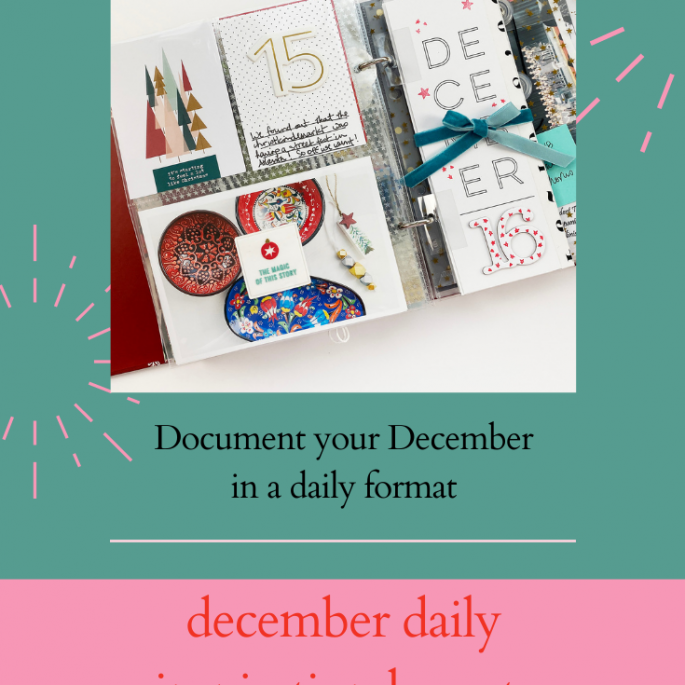 December Daily 2019 Day 16 Ft Paislee Press