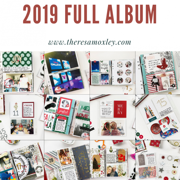 Theresa Moxley December Daily 2019 | Full Album Walk Through!