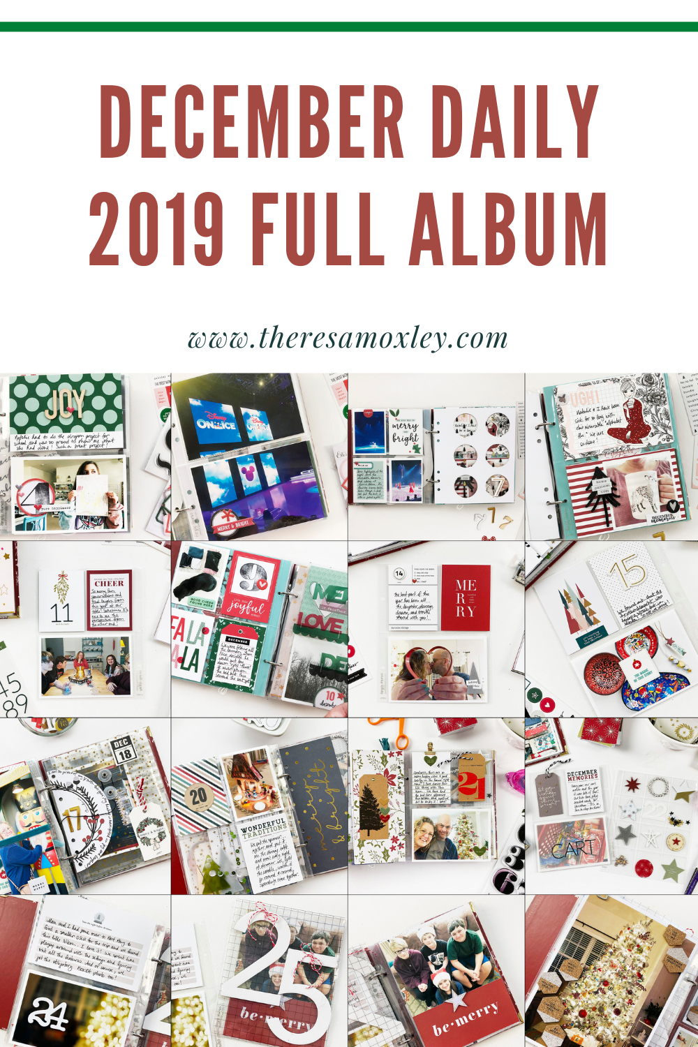 Theresa Moxley December Daily 2019 | Full Album Walk Through!