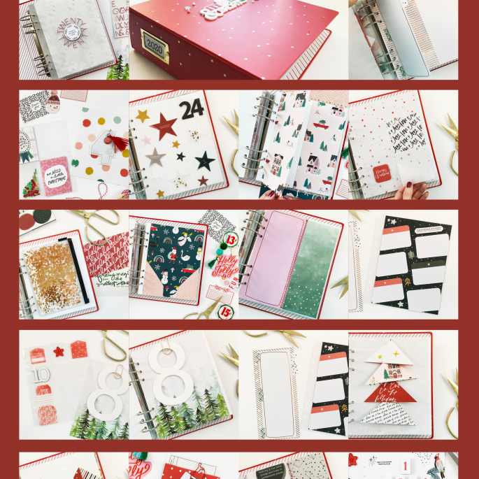 Theresa Moxley December Daily 2020 Full Foundation Pages Flip Through