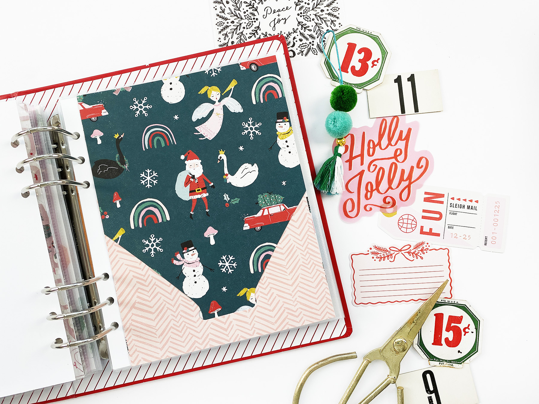 Theresa Moxley December Daily 2020 Full Foundation Pages Flip Through