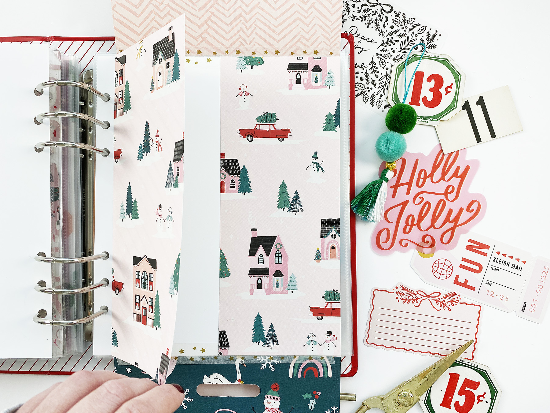 Theresa Moxley December Daily 2020 Full Foundation Pages Flip Through