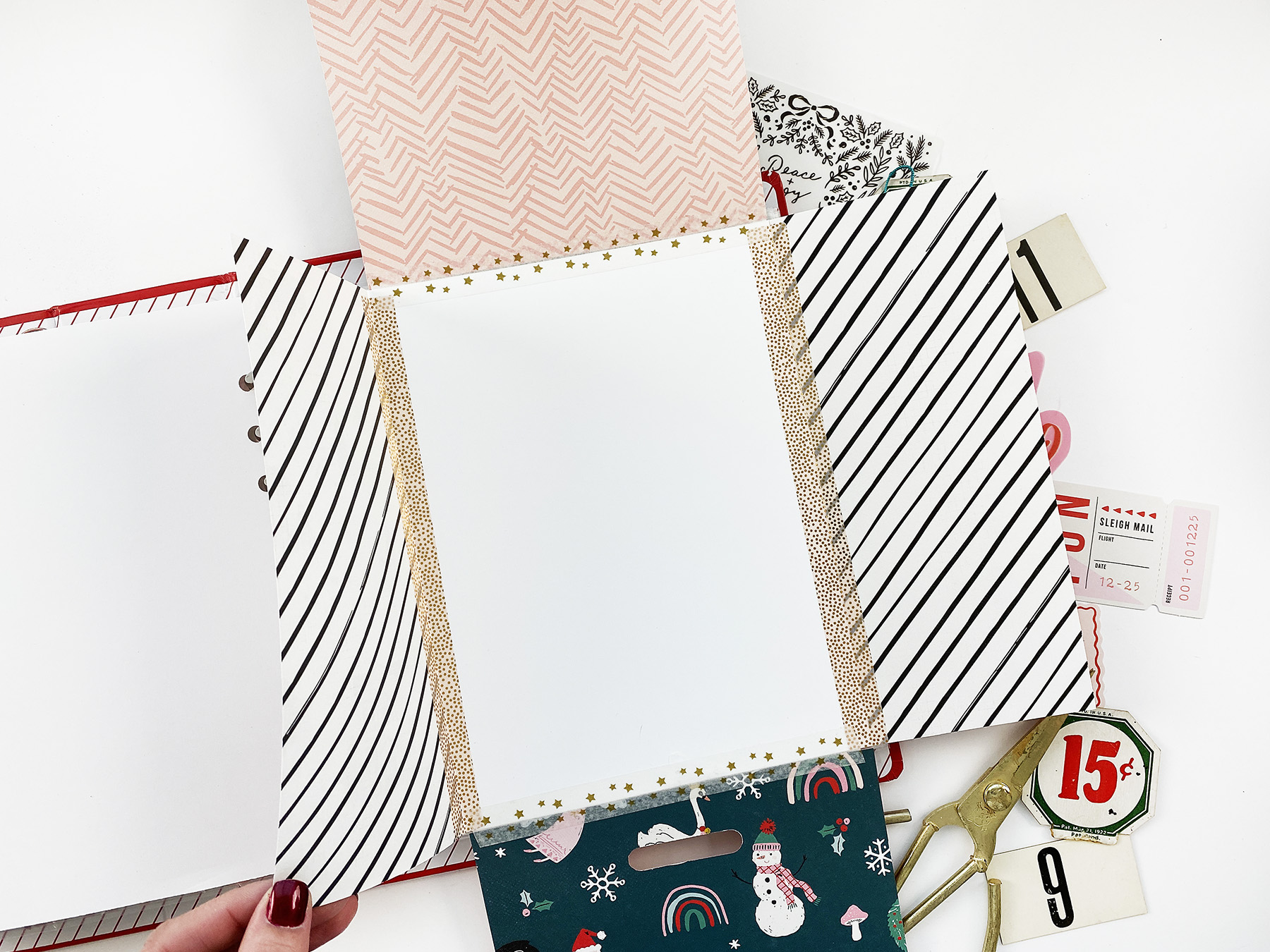Theresa Moxley December Daily 2020 | Foundation Pages Ft Crate Paper Hey Santa