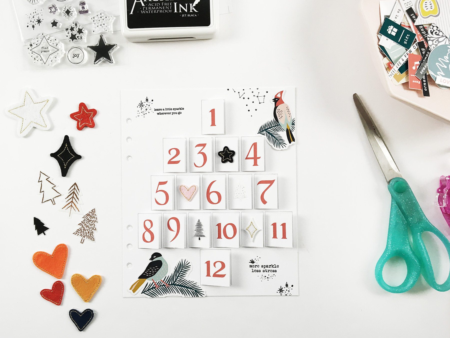 Theresa Moxley December Daily 2020 | Foundation Pages Using Sahlin Studio Favorite Things