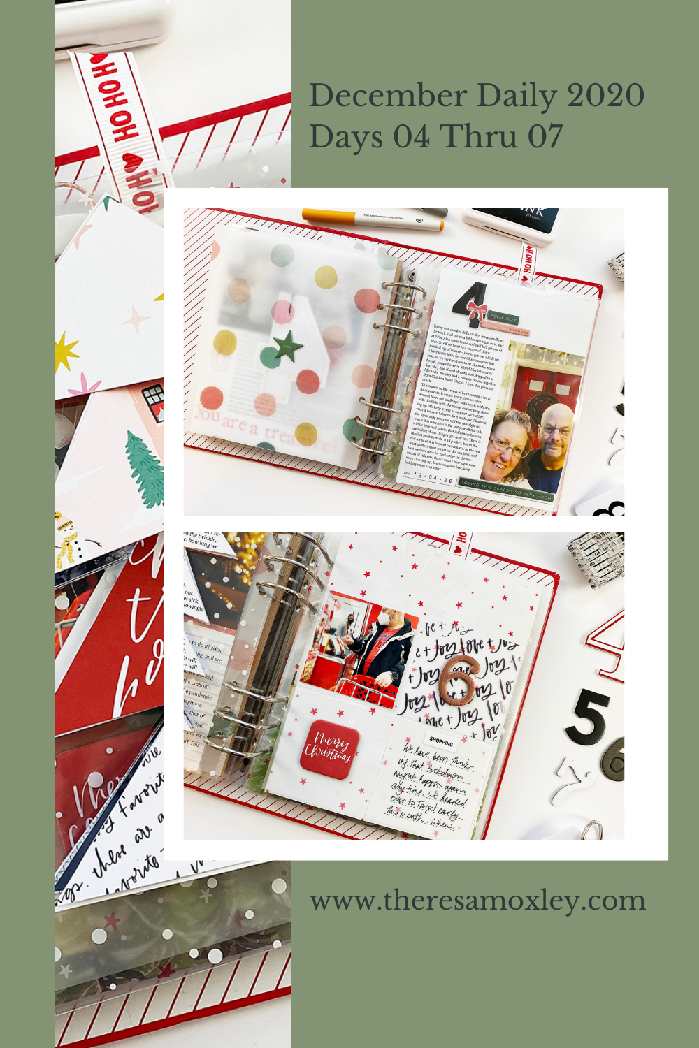 Theresa Moxley December Daily 2020 | Days 04 Thru 07 Ft. All The Good Things