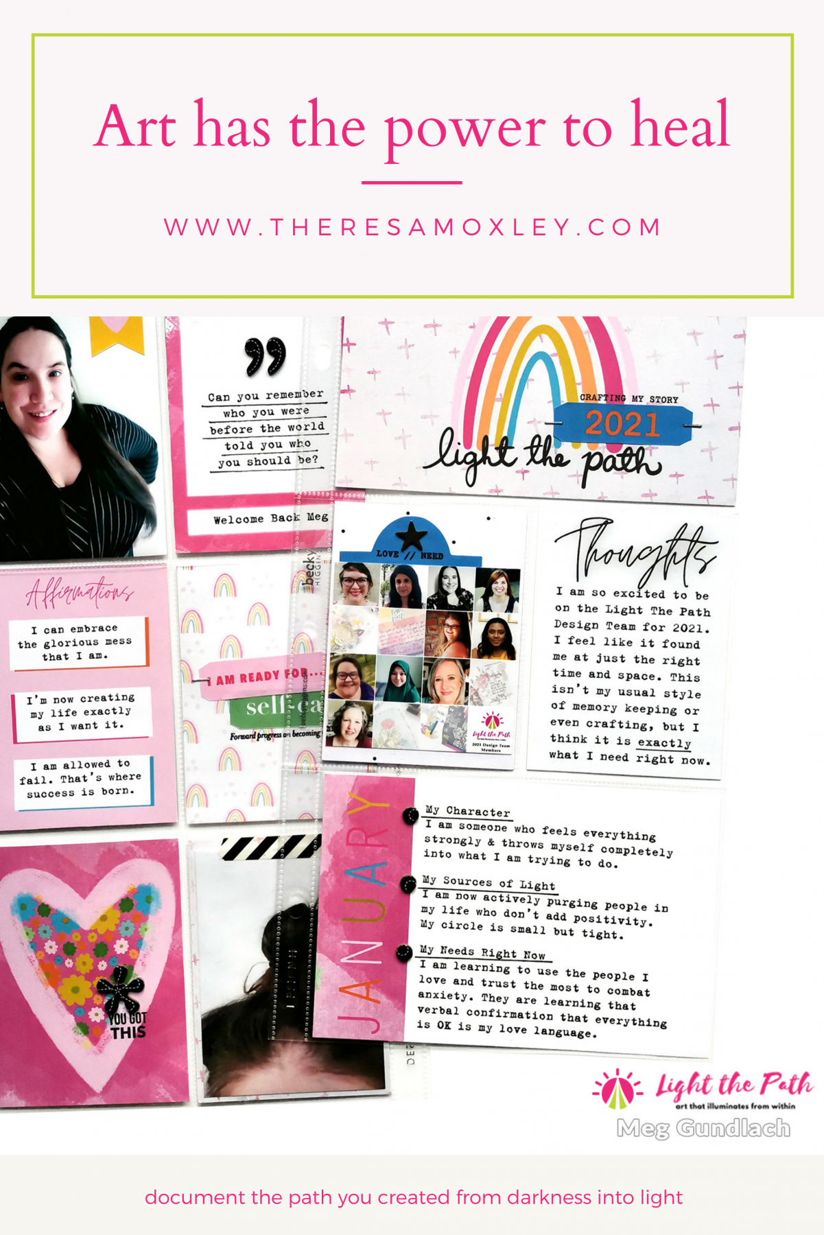 Light The Path Design Team Meg Gundlach | January Prompt Where We Are Now