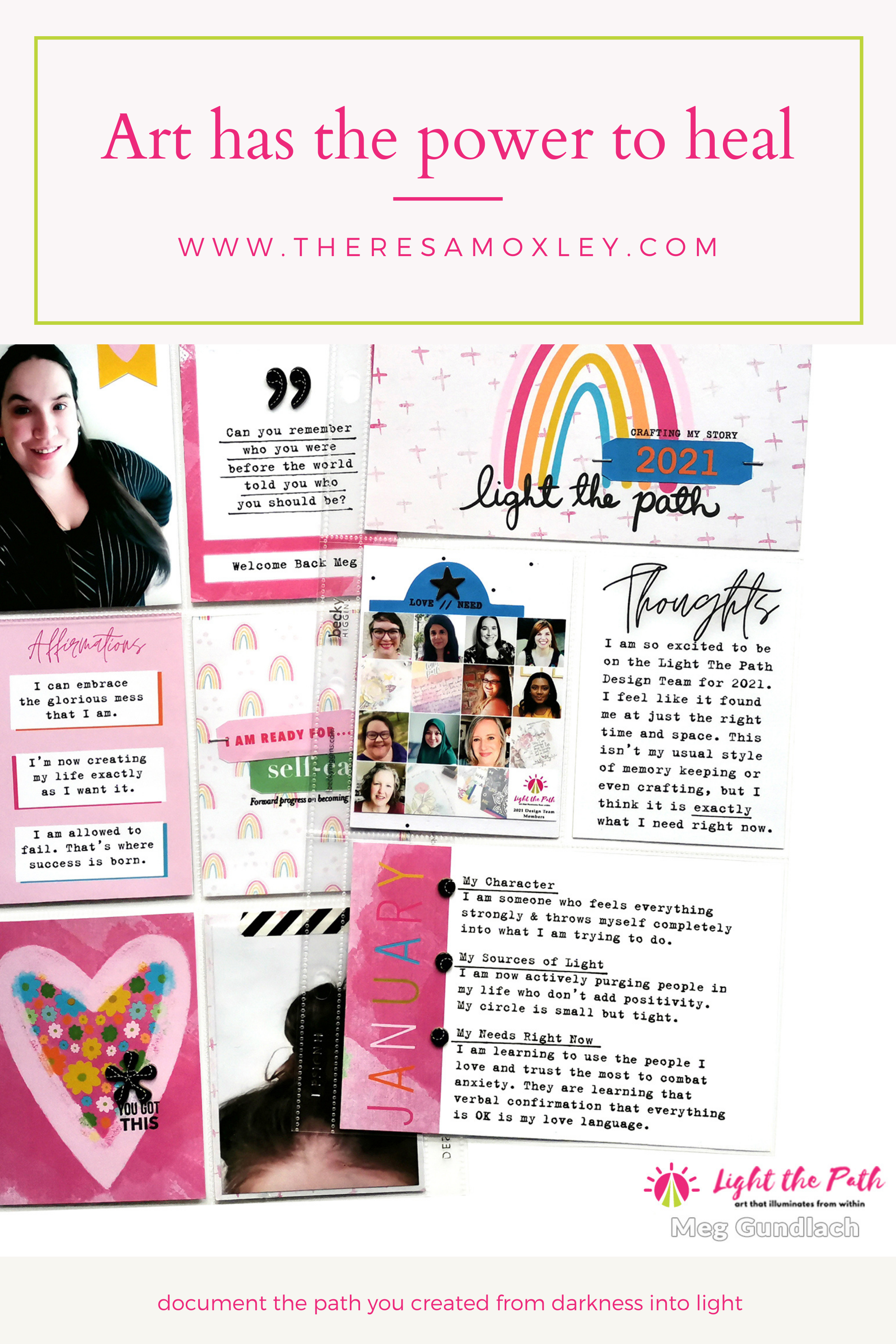 Light The Path Design Team Meg Gundlach | January Prompt Where We Are Now