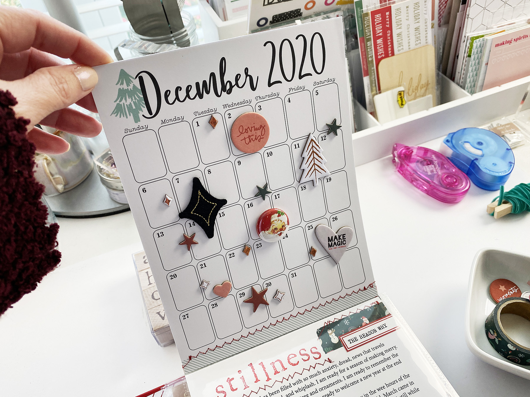 Theresa Moxley December Daily 2020 | My Reason Why Plus Days 1 Thru 3