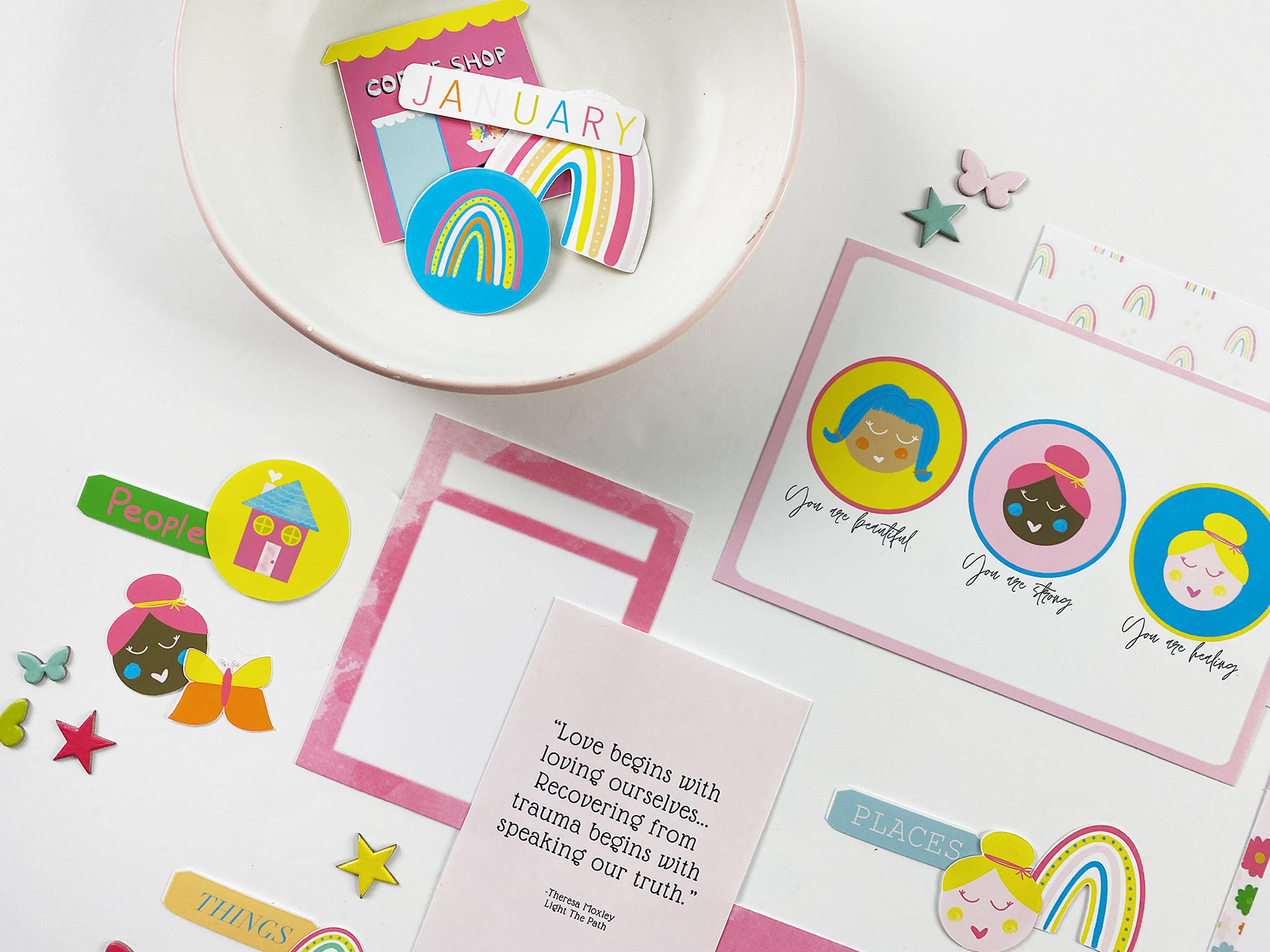 Light The Path Creative Workshop | January Prompt Previews