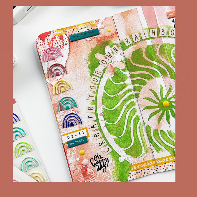 Art Journal With Me | Create Your Own Rainbow