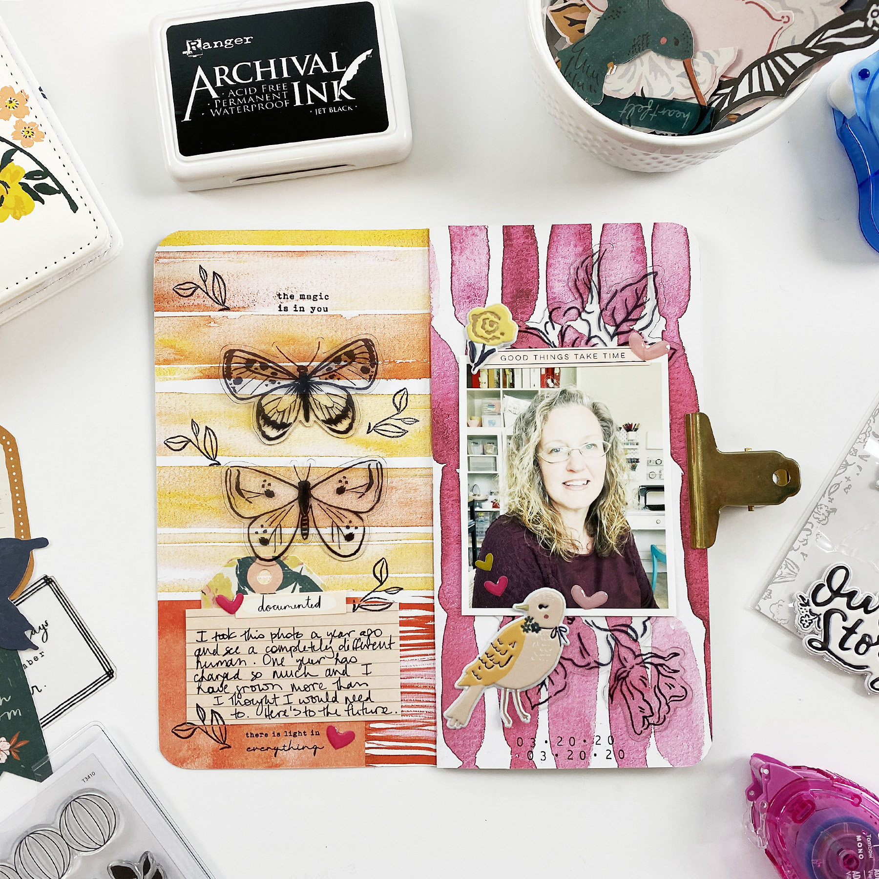 Art Journal With Me | Good Things Take Time