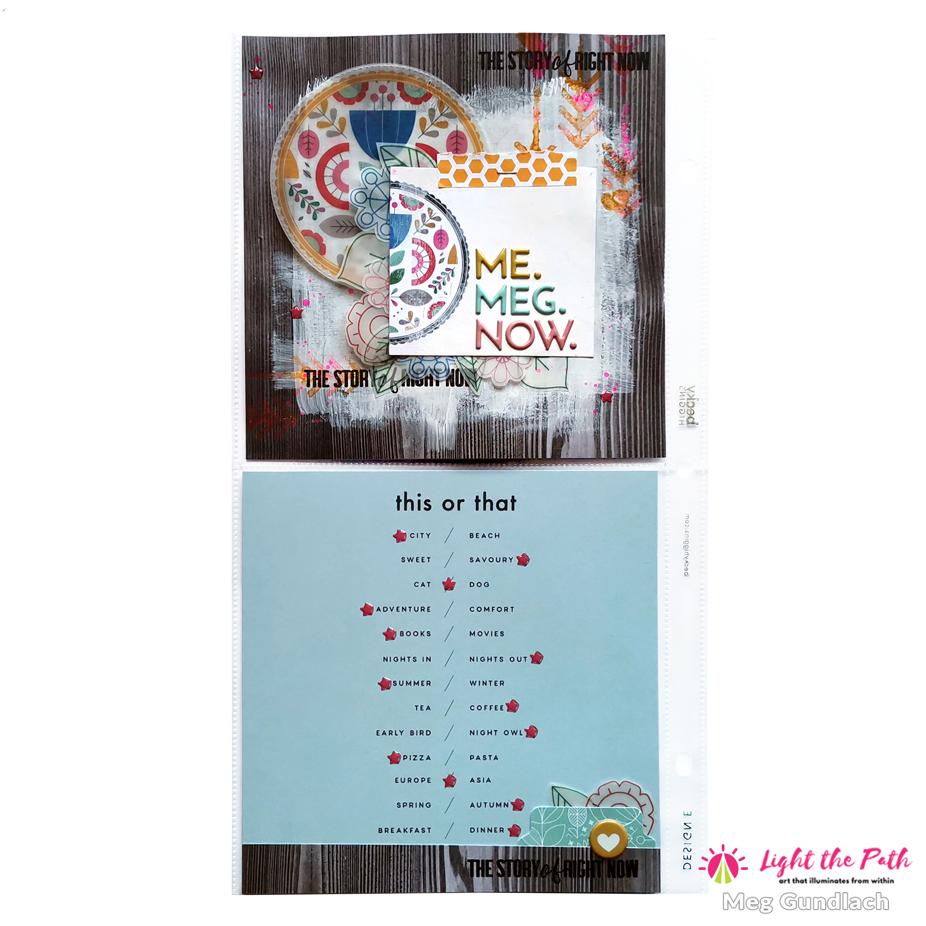 Light The Path Design Team 2021 Meg Gundlach | March Prompt People Places Things