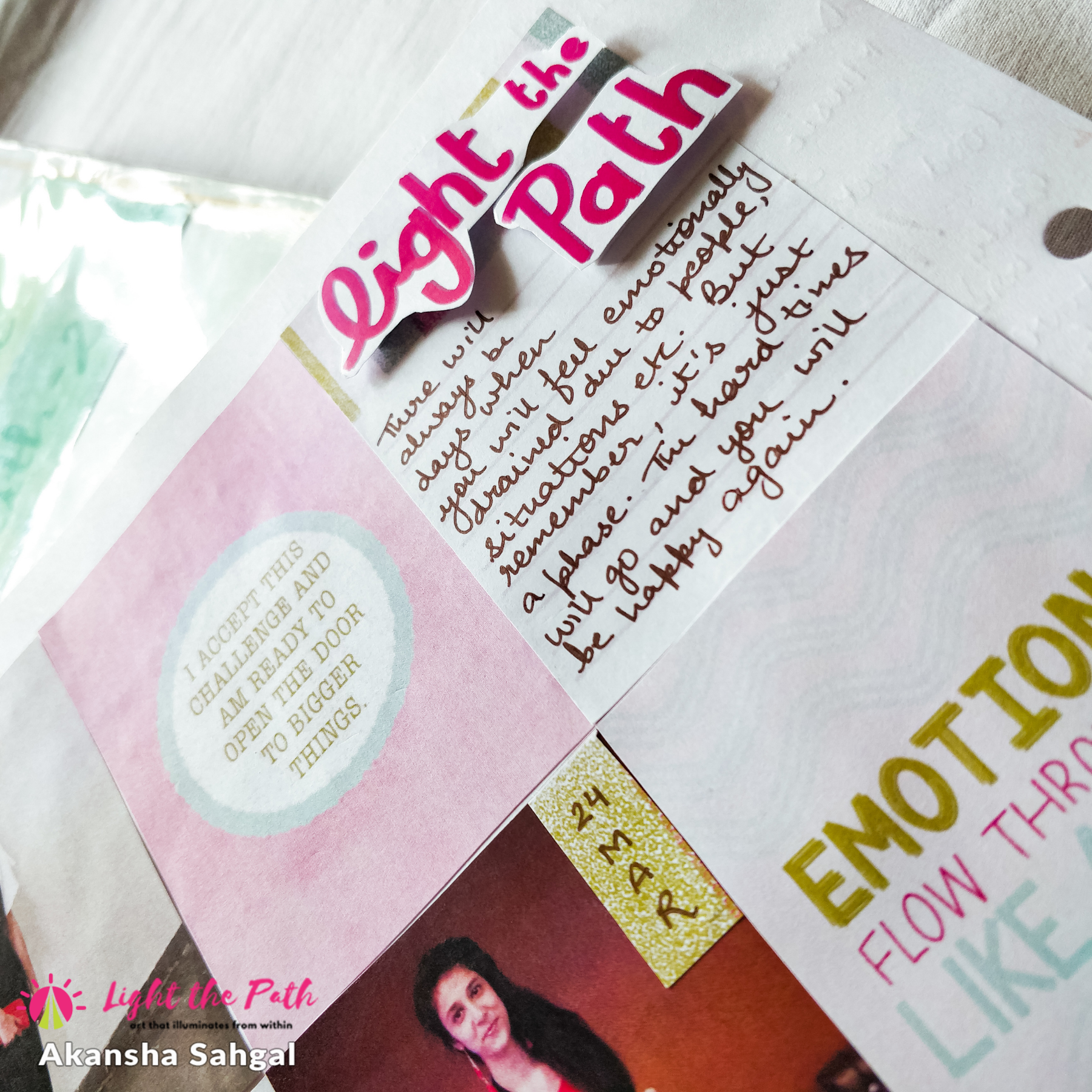 Light the Path Design Team- Akansha Sahgal | April 2021 SB