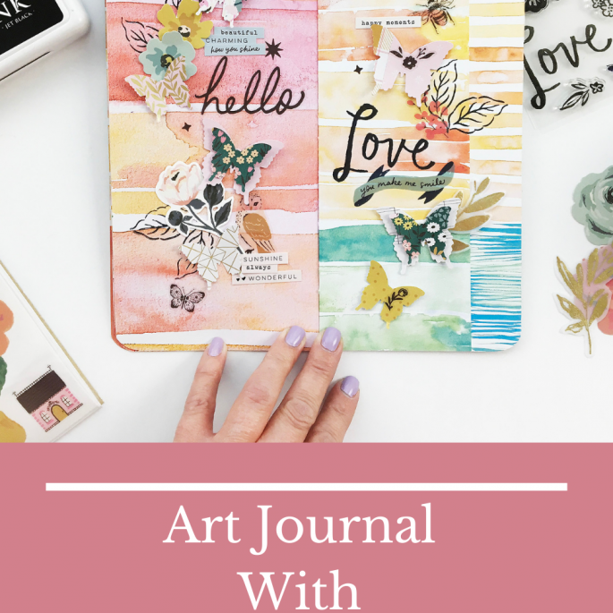 Art Journal With Me | Hello Love ft Maggie Holmes Marigold
