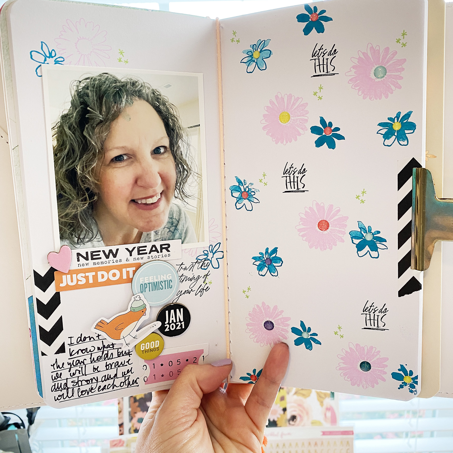 Travelers Notebook Layout | Lets Do This ft. Cocoa Daisy New Chapter Kit