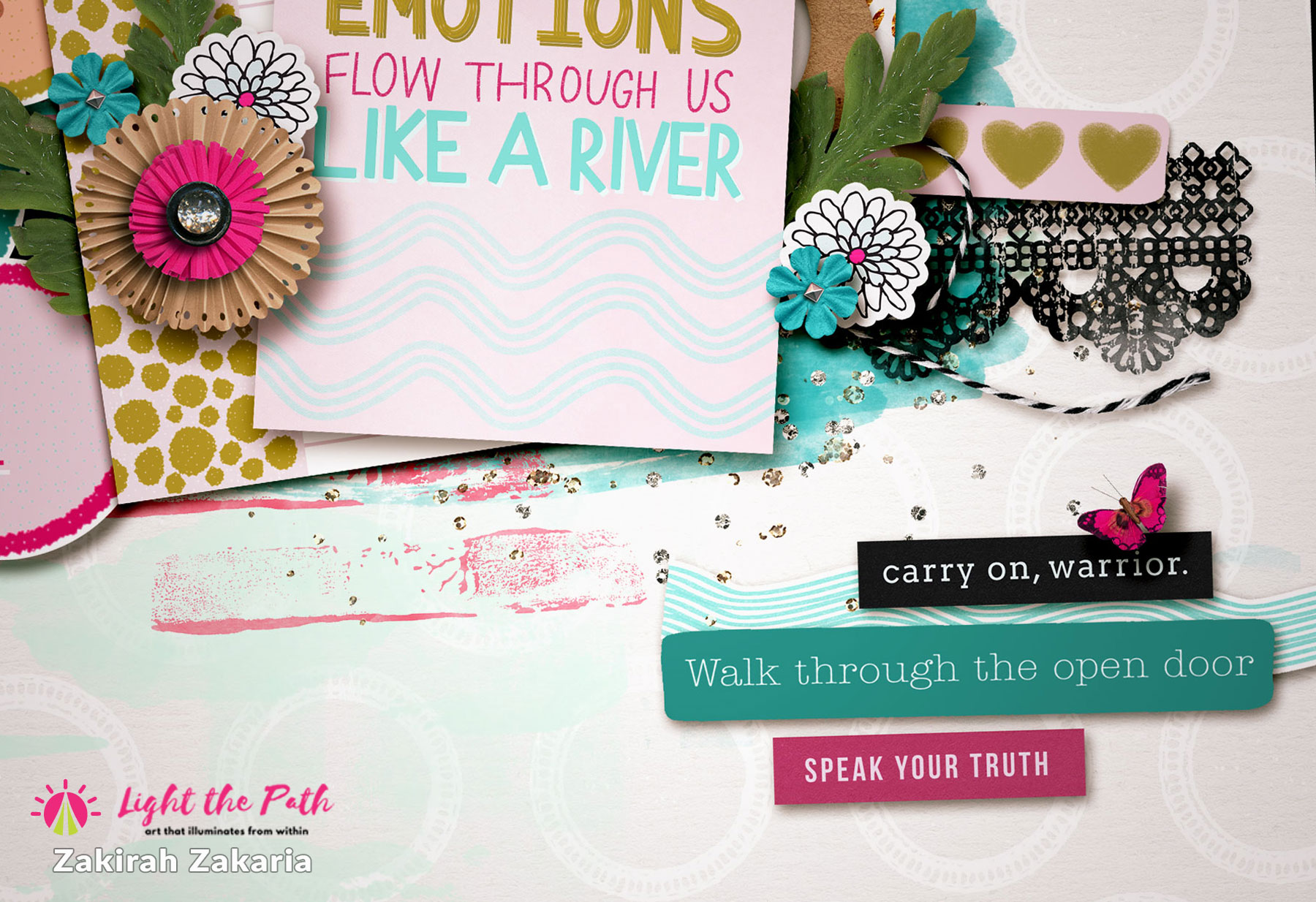 Light The Path 2021 Design Team Zakirah Zakaria | Honor Your Emotions