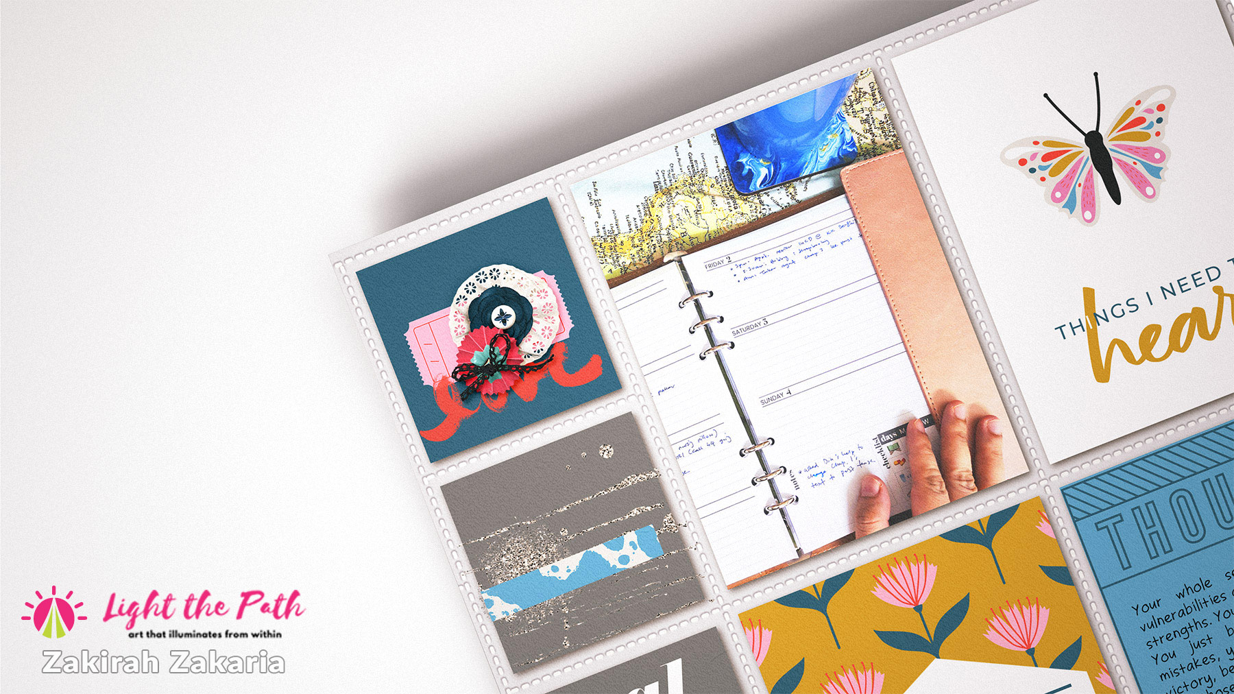 Light The Path 2021 Design Team Zakirah Zakaria | Things I Need to Hear