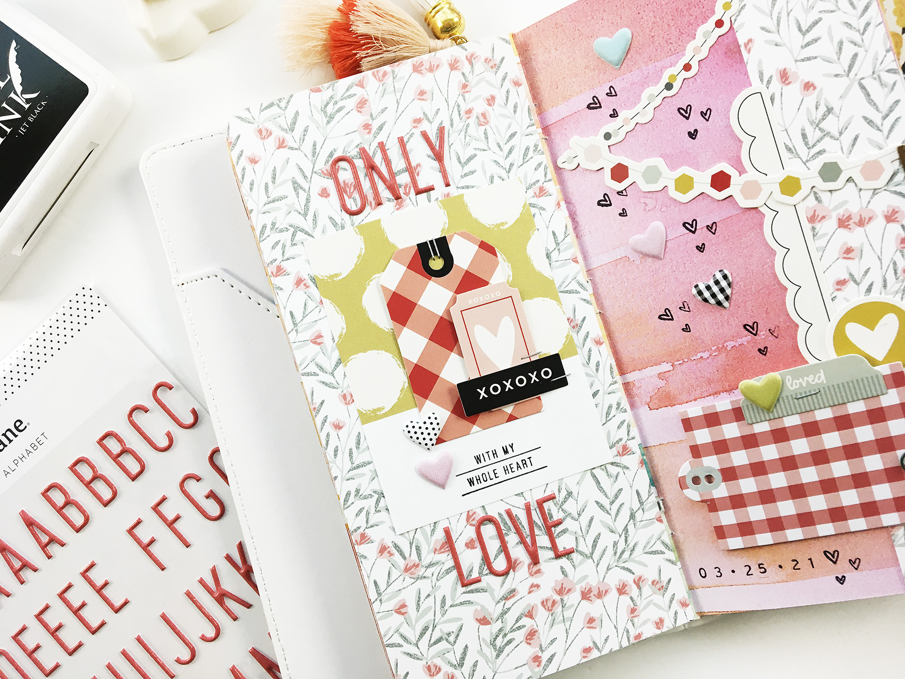 Theresa Moxley Art Journal With Me | Only Love ft Felicity Jane Millie