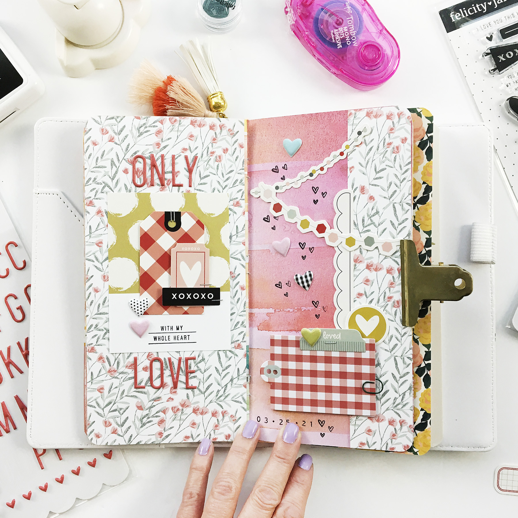 Theresa Moxley Art Journal With Me | Only Love ft Felicity Jane Millie