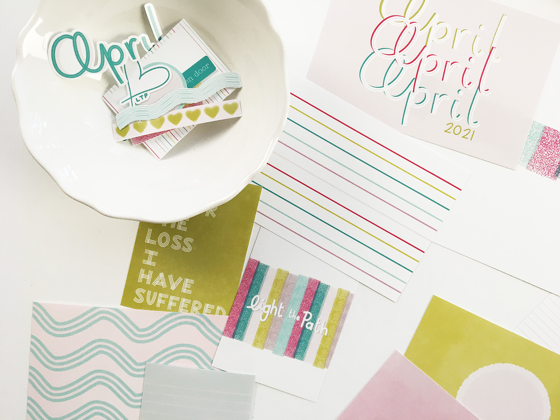 Light The Path April Prompt Previews